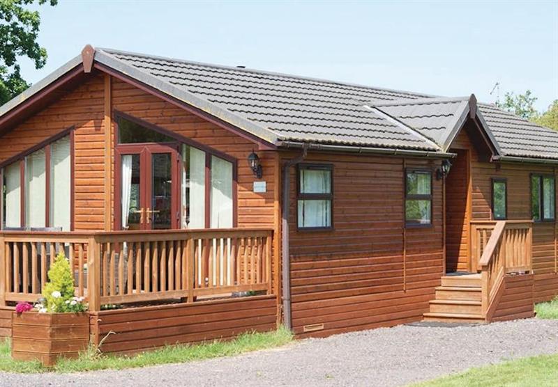 Typical Saxon Lodge at Shaftesbury Lodges in , Shaftesbury
