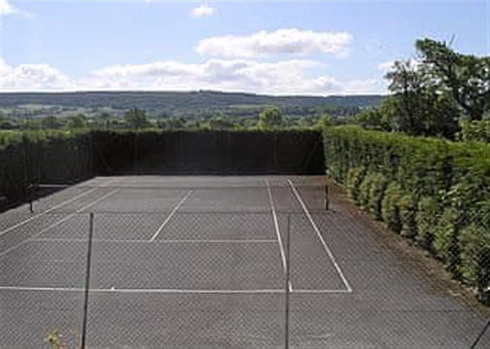 Tennis court (photo 4) at Shaftesbury in Witham Friary, Frome, Somerset., Great Britain