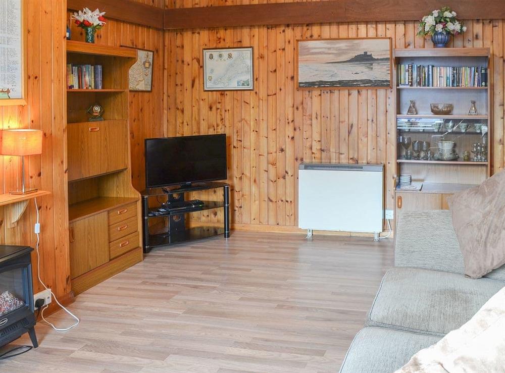 Characterful living area at Shafto Cottage in Seahouses, near Bamburgh, Northumberland