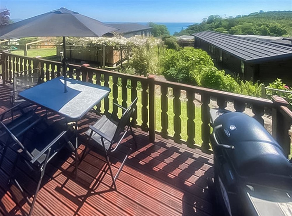 Balcony at Brownslade Imperial Lodge, 