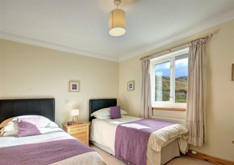 This is a bedroom at Shalom Cottage, Leverburgh