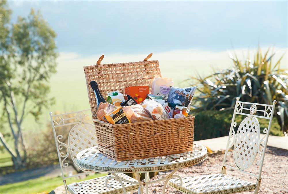 A complimentary welcome hamper awaits you