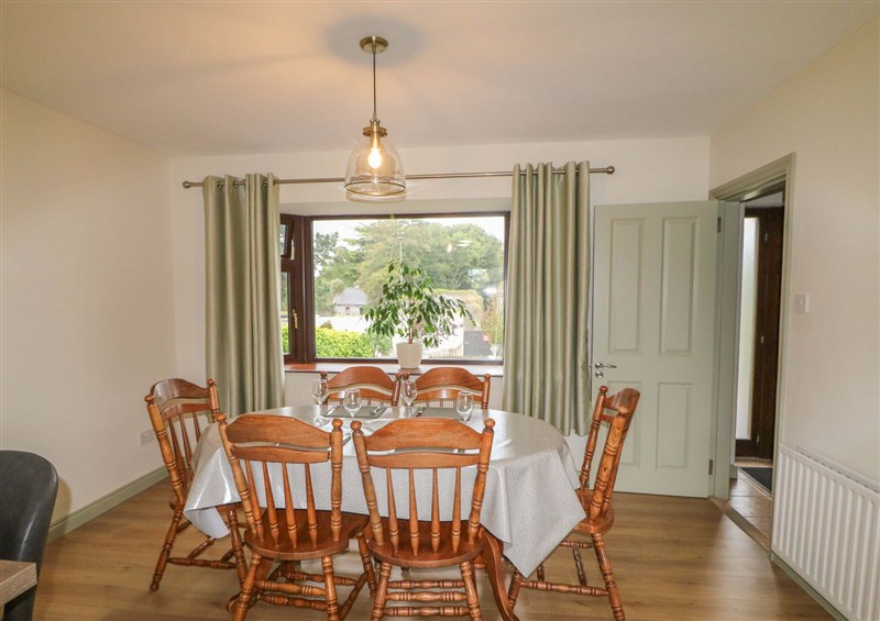 The dining room at Shamrock House, Killorglin