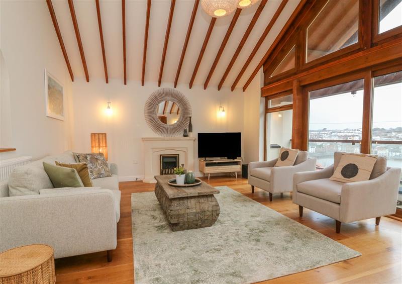 Enjoy the living room at Shangri-La, Bideford