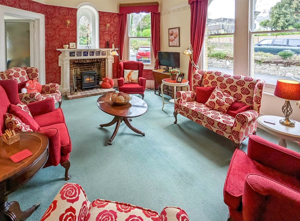 Living area at Shanklin Heights in Shanklin, Isle of Wight