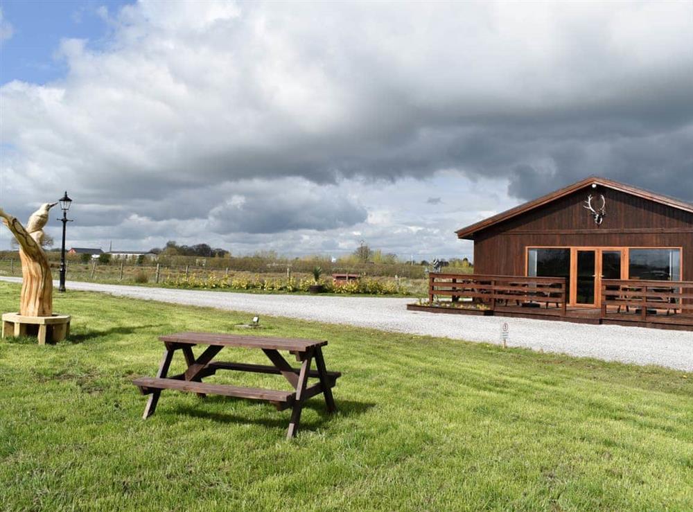 On-site amenities at Shannons Hut in Audlem, near Nantwich, Cheshire