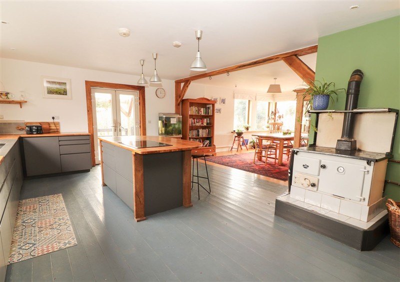 This is the kitchen at Shanti Gher, Ballylickey