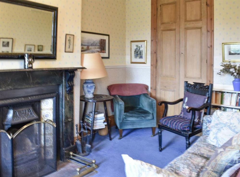 Living room at Sharrow Cottage in Howtown on Ullswater, Cumbria