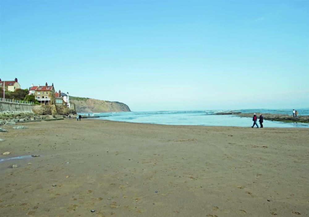 Beach at Sharrowhead Cottage in Whitby, North Yorkshire