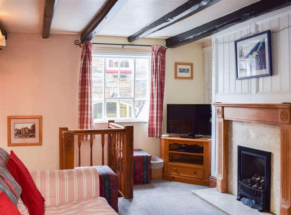 Living room at Sharrowhead Cottage in Whitby, North Yorkshire