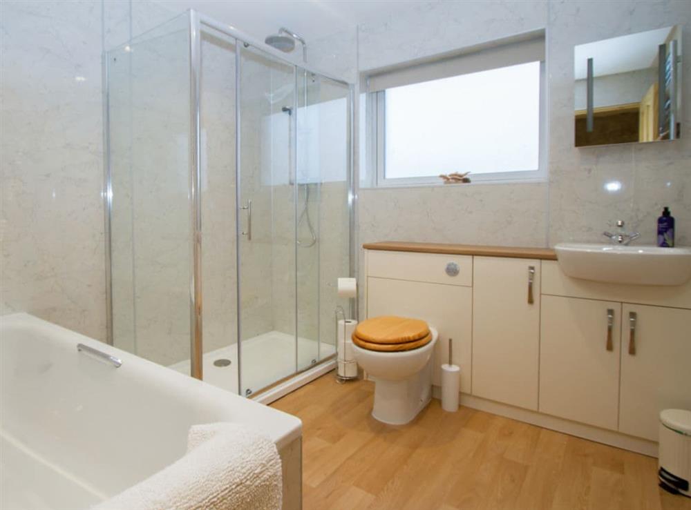 Spacious and accommodating bathroom at Sheaf Dale in Portmahomack, near Tain, Northern Highlands, Ross-Shire