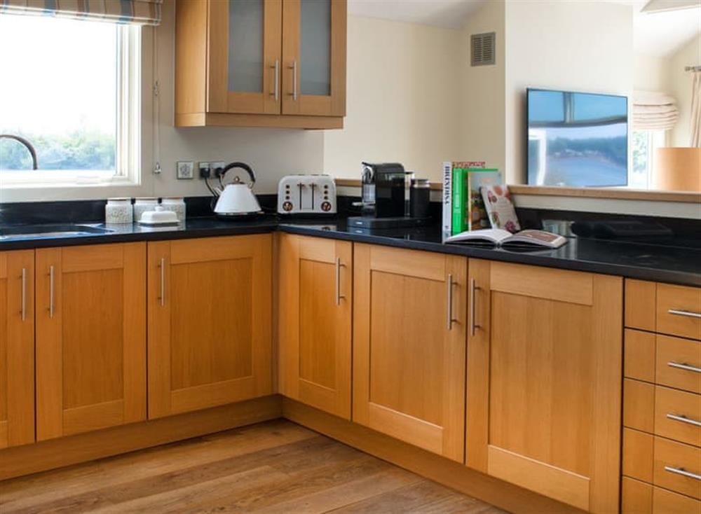 Kitchen at Shearwater Lake House in Cotswold Lakes, Gloucestershire