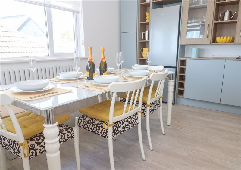 This is the dining room at Shearwater, Praa Sands