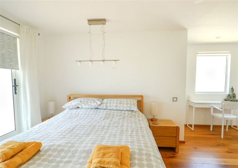 One of the bedrooms at Shearwater, Rhosneigr