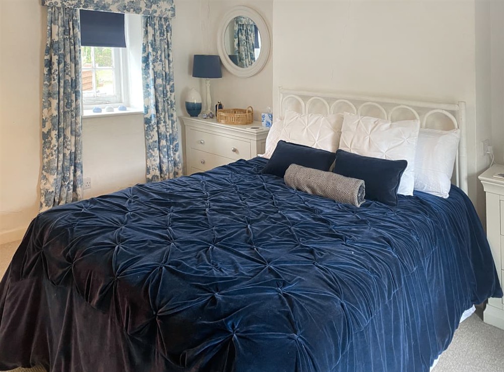 Double bedroom at Shearwaters in St Mawes, Cornwall