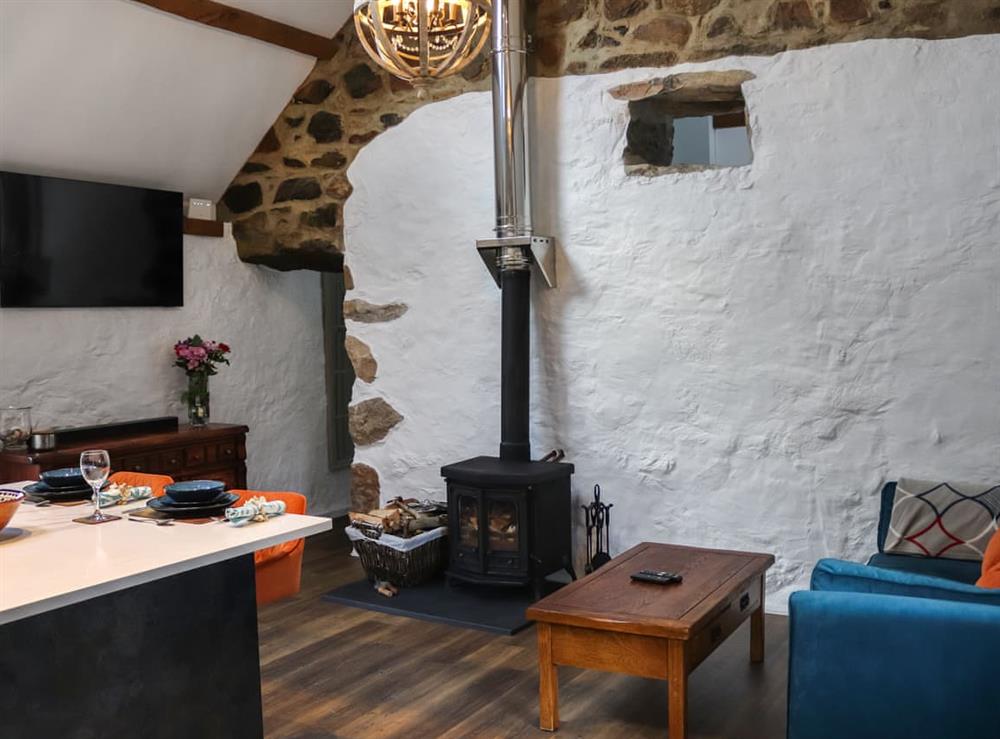 Living area (photo 2) at Shed Chwiad in Rhiw, near Aberdaron, Gwynedd
