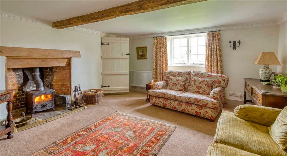 The snug at Shedbush Farm House in Nr Bridport, Dorset