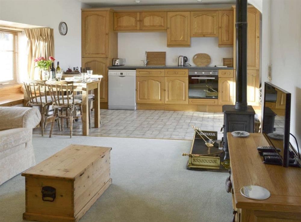 Light and airy open-plan design at Shedend in Nether Dallachy, near Spey Bay, Morayshire