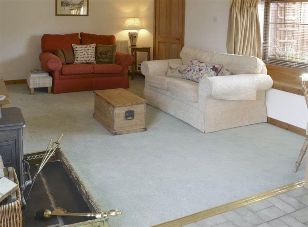 Spacious living area at Shedend in Nether Dallachy, near Spey Bay, Morayshire