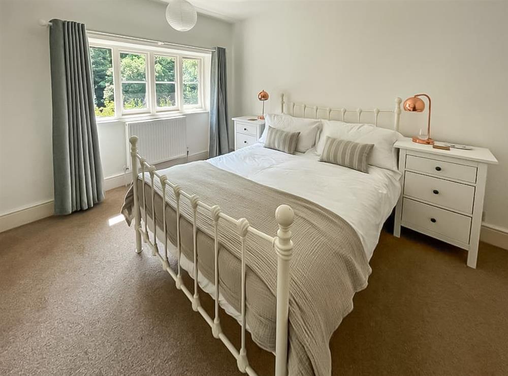 Double bedroom at Sheilas Cottage in Lynton, Devon