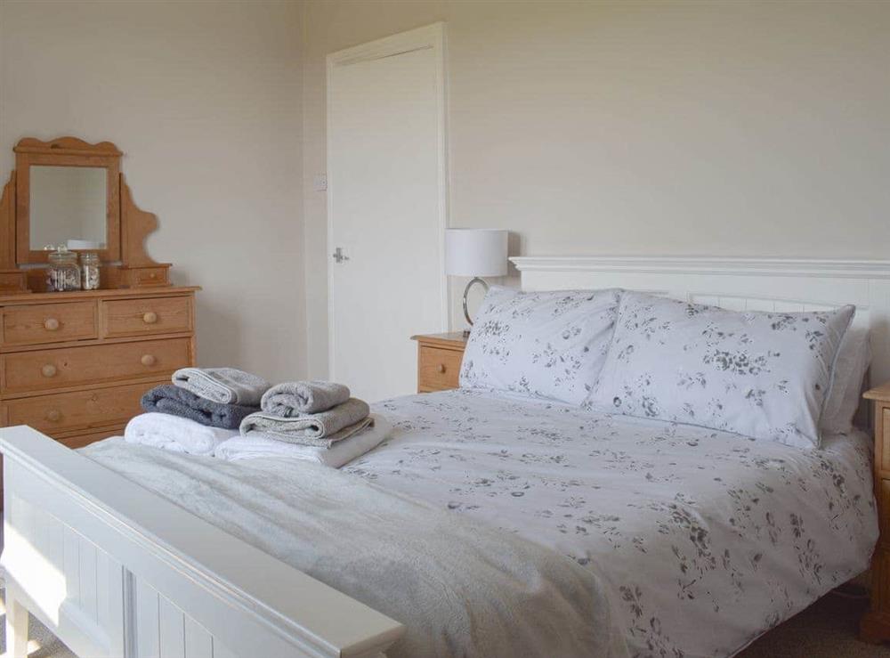 Double bedroom at Sheiling Cottage in Lamberton, The Scottish Borders, Northumberland