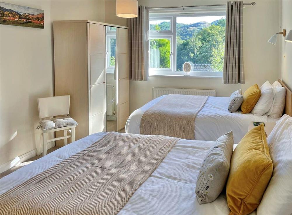 Comfortable twin bedroom (photo 2) at Sheilings in Loughrigg, near Ambleside, Cumbria