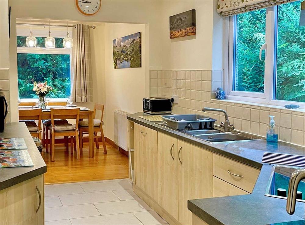 Spacious kitchen area at Sheilings in Loughrigg, near Ambleside, Cumbria