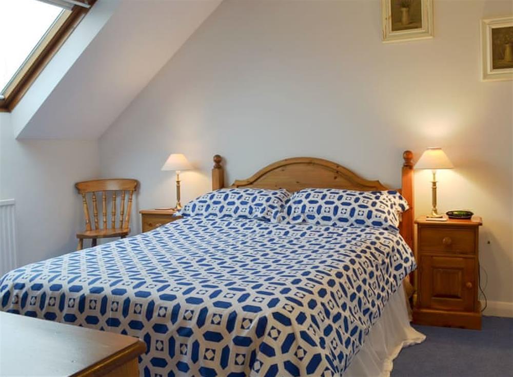 Comfortable double bedroom at Sheldon Barn in Monyash, near Bakewell, Derbyshire