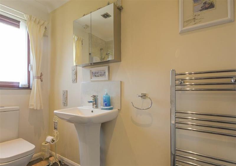 This is the bathroom at Shell Cottage, Embleton