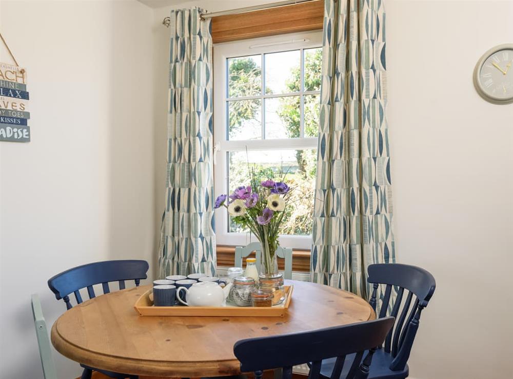 Dining Area at Shell Cottage in Portyerrock, near Newton Stewart, Wigtownshire