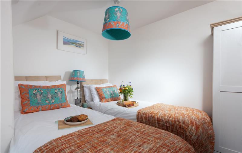 A bedroom in Shell Cottage at Shell Cottage, Cornwall