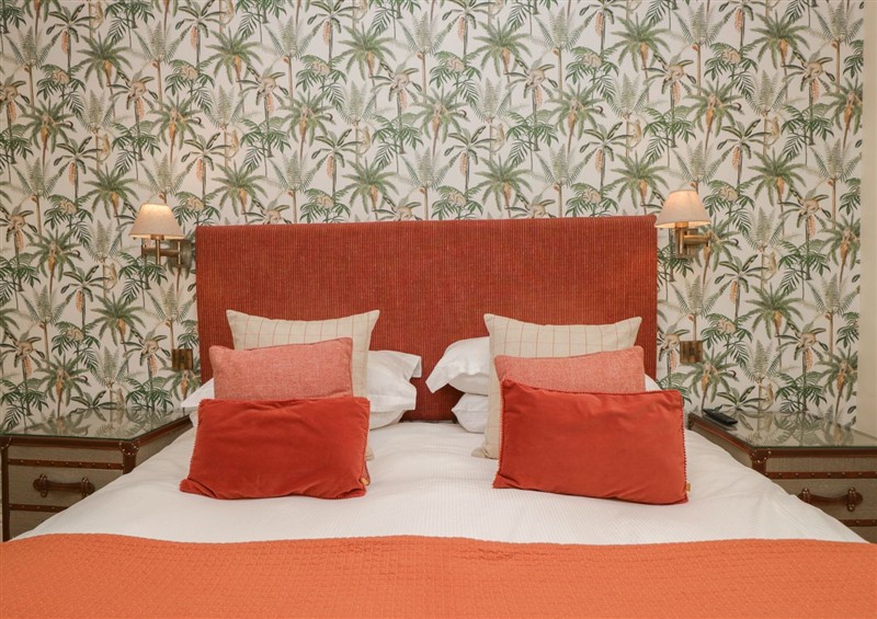 One of the bedrooms at Shelley, Gaerwen