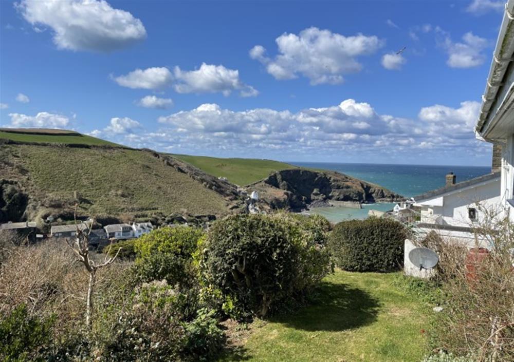 View from garden at Shellseekers in Port Isaac