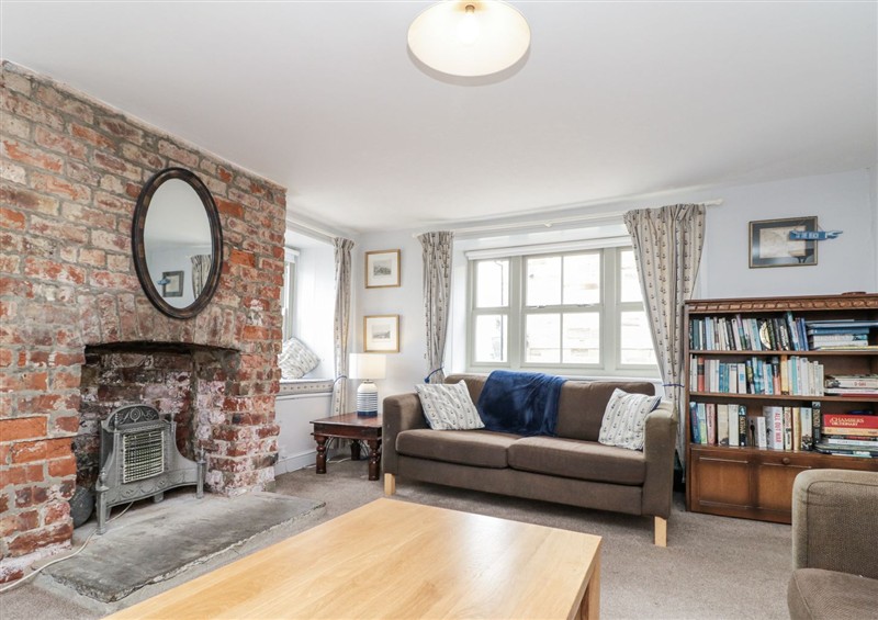 The living room at Shelstone, Sandsend near Whitby