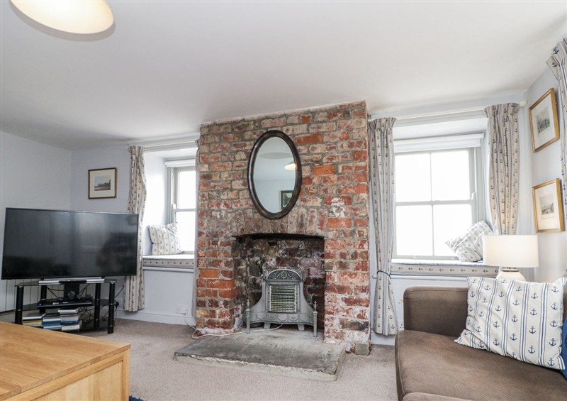 This is the living room at Shelstone, Sandsend near Whitby