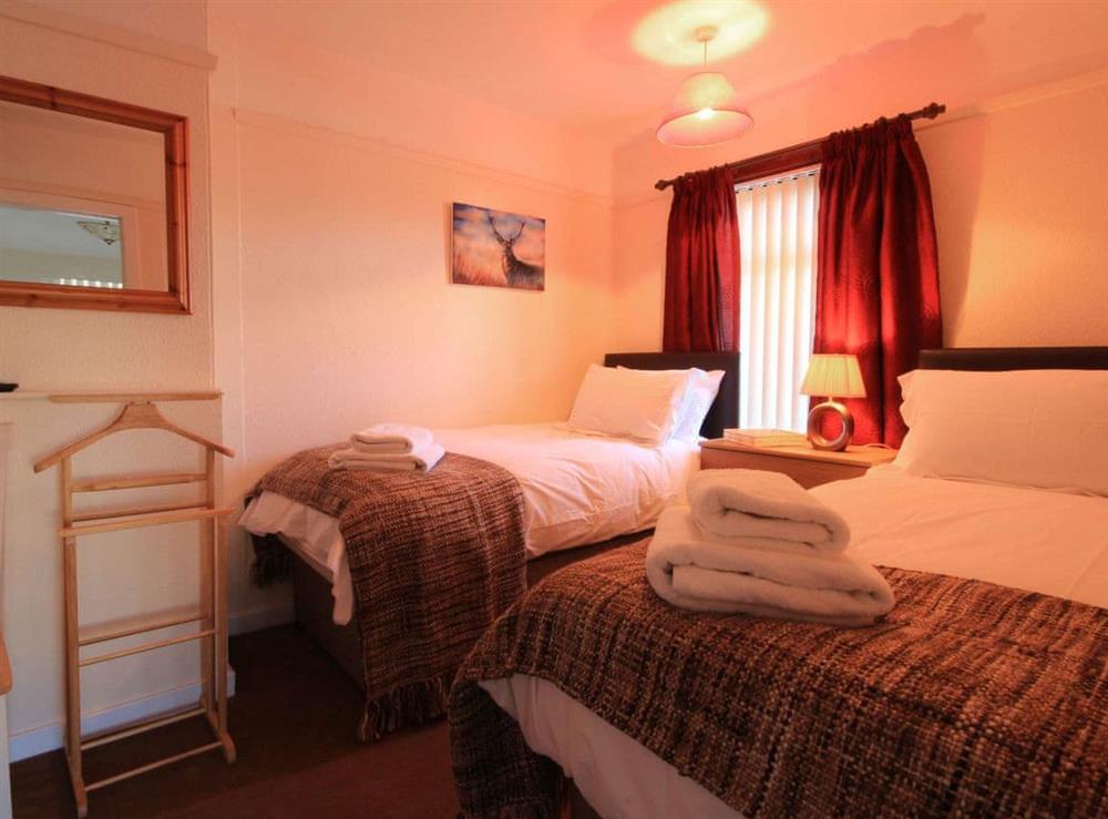 Twin bedroom at Sheneval Apartment in Inverness, Inverness-Shire