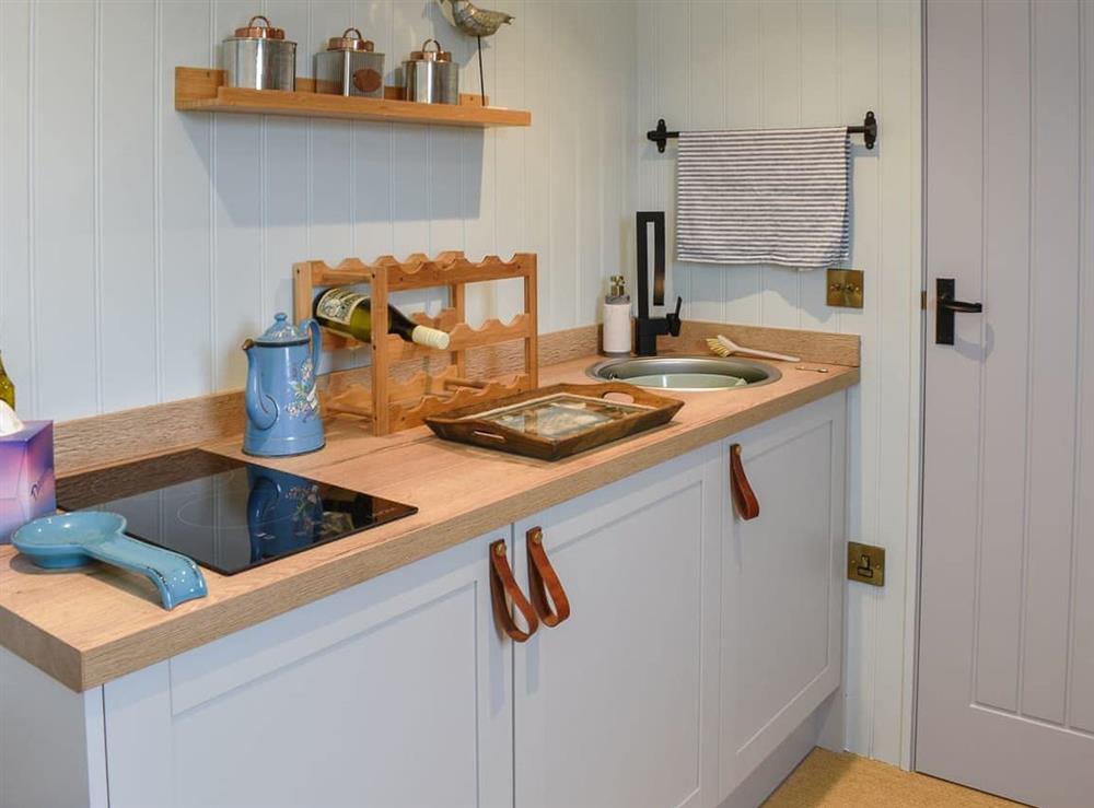 Kitchen area at Shepherds Beach House in Bognor Regis , West Sussex