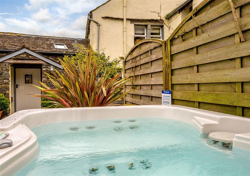 Enjoy the swimming pool at Shepherds Cottage, Hawkshead