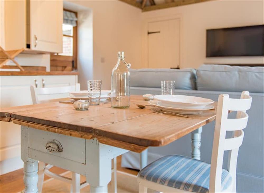 Dining Area at Shepherds Cottage in Pett,  Sussex, England