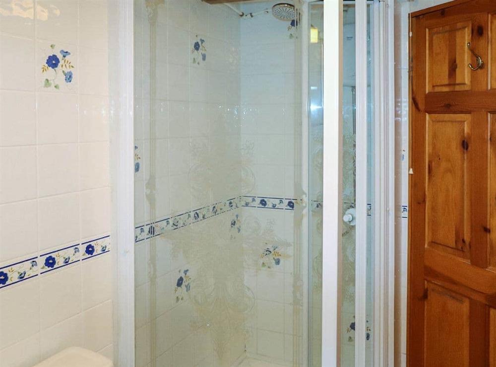 Shower room at Shepherds Cottage in Wroxall, near Ventnor, Isle of Wight