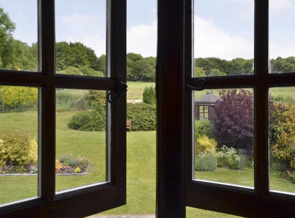 Lovely view from bedroom window at Shepherds Den in East Meon, Petersfield, Hants., Hampshire