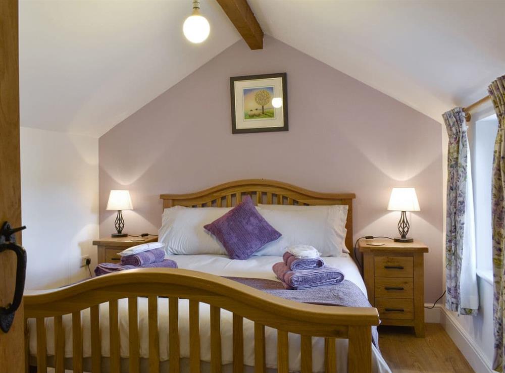 Double bedroom at Shepherds Den in Newton Le Willows, North Yorkshire