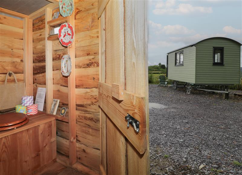 Outside Shepherd's Hut