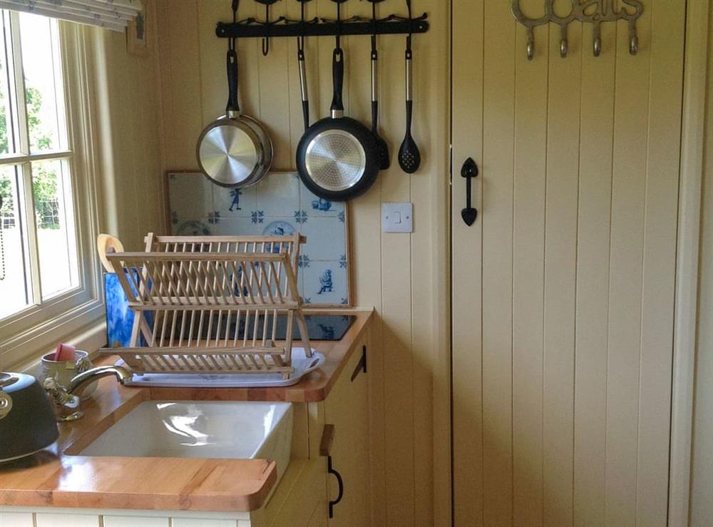 Open plan living space (photo 2) at Shepherds Hut at The Beeches in Harleston, near Eye, Suffolk