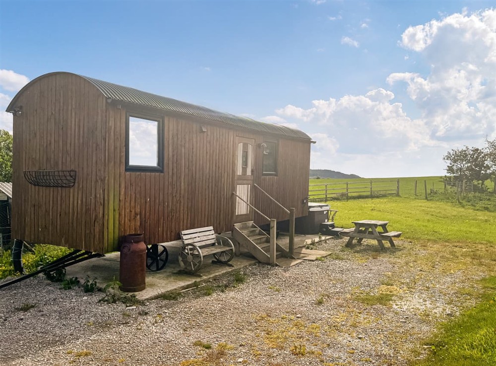 Exterior at Shepherds Hut in Chipping, Lancashire