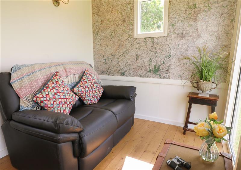 This is the living room at Shepherds Hut, Colton near Rugeley