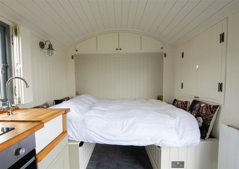 This is a bedroom at Shepherds Hut, Dunvegan
