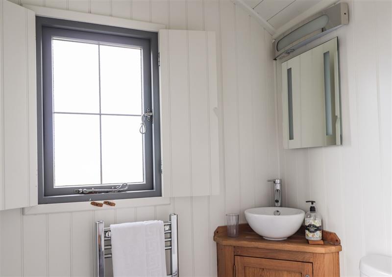 This is the bathroom at Shepherds Hut, Dunvegan
