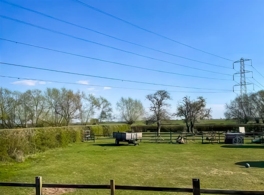 View at Shepherds Hut in Laneham, Nottinghamshire