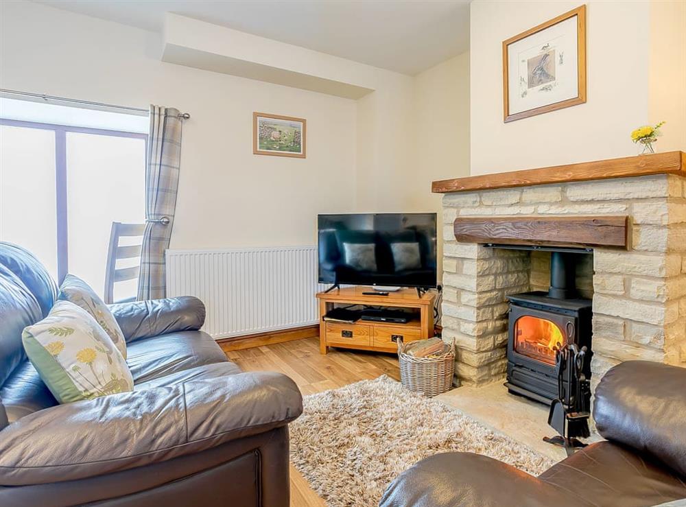 Living room at Shepherds Nook in Don View, near Dunford Bridge, South Yorkshire